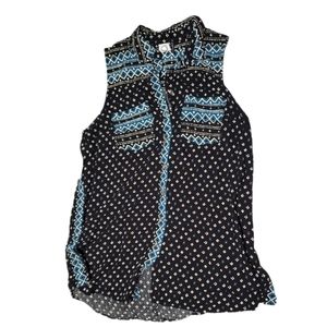 Anthropoligie Button Down Tank